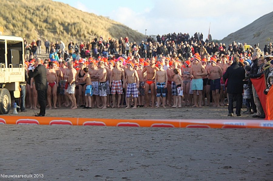 Nieuwjaarsduik 2 Nederzand(T) Noordwijk